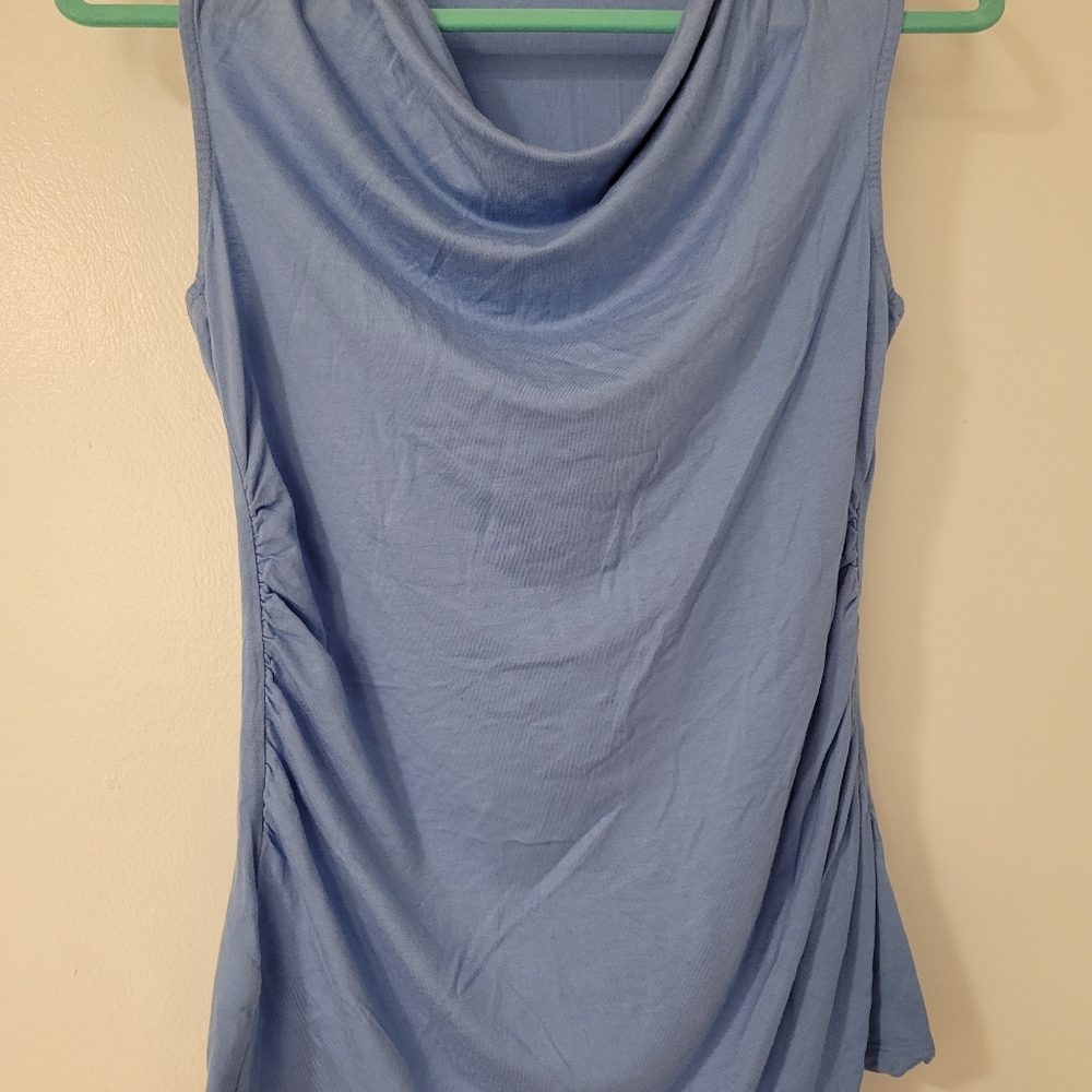 ANN TAYLOR Blue blouse